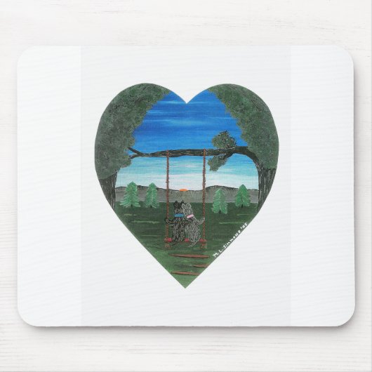 サンセットスウィートアーツ マウスパッド (正面)