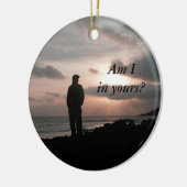 サンセットスカイオーナメント セラミックオーナメント (左)