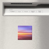 サンセットスカイオーバービーチと海 マグネット (インサイチュ (食洗機))