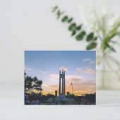 サンセットスカイケソン記念公園(QC)箔 ポストカード (スタンド正面)