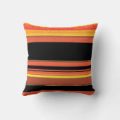 サンセットスカイストライプ クッション (裏面)