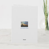 サンセットスカイ及びツリー誕生日カードパパ カード (裏面)