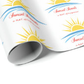 サンセットスキャントラッピング紙 ラッピングペーパー (ロールコーナー)