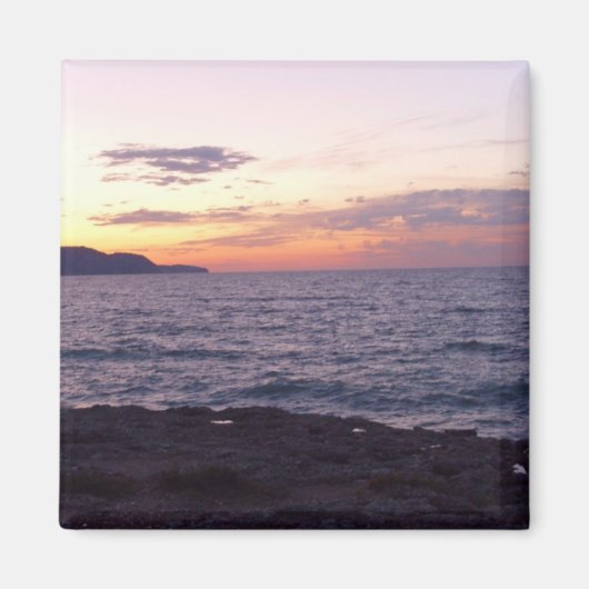 サンセットスクエアマグネット マグネット (正面)