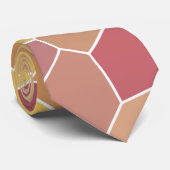 サンセットステンドグラスのネクタイ ネクタイ (ロール)