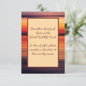 サンセットストライプスモールエンクロージャ寄付カード エンクロージャーカード (スタンド正面)