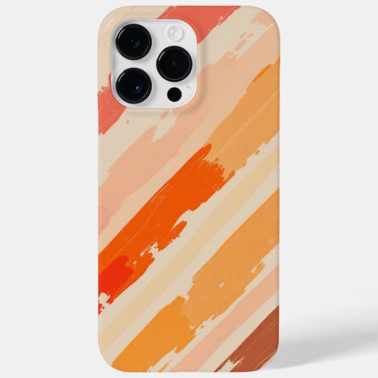 サンセットストライプ保護具 Case-Mate iPhoneケース (裏面)