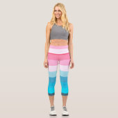 サンセットストライプ カプリレギンス (正面)