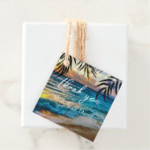 サンセットストリングライトビーチ フェイバータグ (インサイチュ)