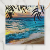 サンセットストリングライトビーチ フェイバータグ (裏面)