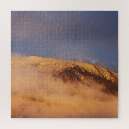 サンセットスノー山ボコン ジグソーパズル