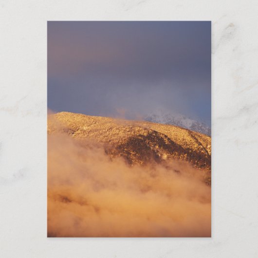 サンセットスノー山ボコン ポストカード (正面)
