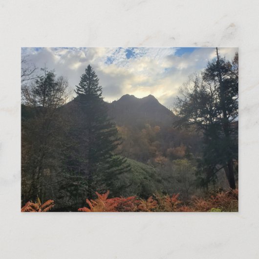 サンセットスモークマウンテン素晴らしズでの煙突 ポストカード (正面)