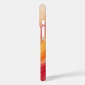 サンセットスワールiPhoneケース – 黄、赤、オレンジ Case-Mate iPhoneケース (裏面 / 左)