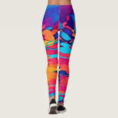 サンセットセイボートドリームスケープ レギンス (裏面)