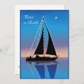 サンセットセイルズウィズホリデーライト 招待状 (正面/裏面)