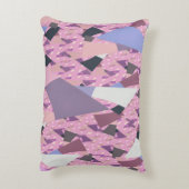 サンセットセイルズ抽象芸術 アクセントクッション (裏面(縦))