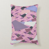 サンセットセイルズ抽象芸術 アクセントクッション (正面(垂直))