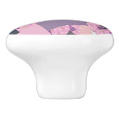 サンセットセイルズ抽象芸術 セラミックノブ (側面)