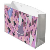 サンセットセイルズ抽象芸術 ラージペーパーバッグ (裏面アングル)