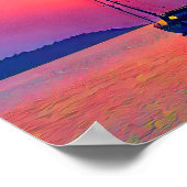 サンセットセイロートオンザシー ポスター (角)