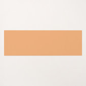 サンセットセレグラデーションーンブルー&オレンジサマーギフト ヨガマット (裏面(横))