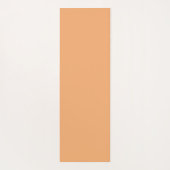 サンセットセレグラデーションーンブルー&オレンジサマーギフト ヨガマット (裏面)