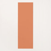 サンセットセレグラデーションーンブルー&オレンジサマーギフト ヨガマット (裏面)