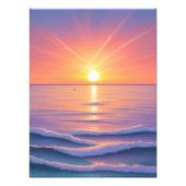 サンセットセレナードオーバーザ海 フォトプリント (正面)