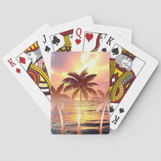 サンセットセレニティ トランプ (裏面)