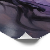 サンセットセレニティ:女性のカーボーイウォールアート ポスター (コーナー)