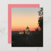 サンセットセントピーターズローマスクラップブック紙 (正面/裏面)