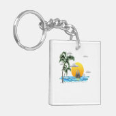 サンセットセーリング キーホルダー (正面左)