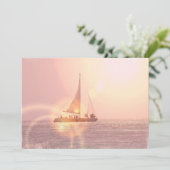 サンセットセールの招待状 招待状 (スタンド正面)