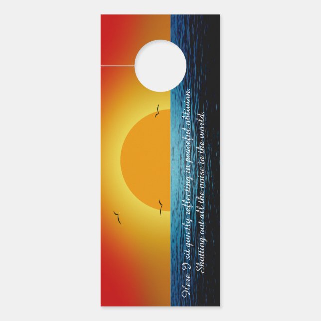 サンセットソウル ドアノブサイン (正面)