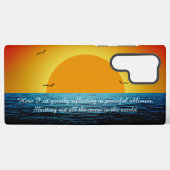 サンセットソウル SAMSUNG GALAXYケース (裏面横)