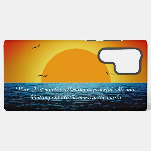 サンセットソウル SAMSUNG GALAXYケース (裏面横)