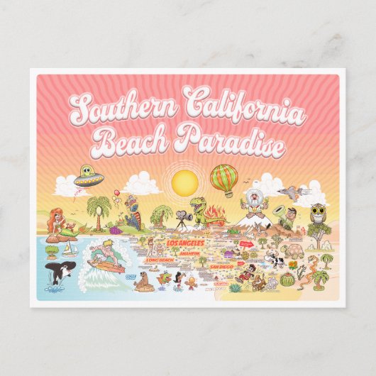 サンセットソカル ポストカード (正面)