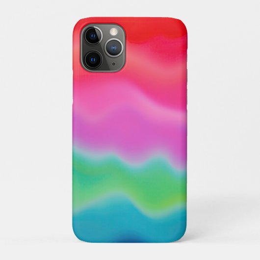 「サンセットソルベカラフルット」抽象芸術アート Case-Mate iPhoneケース (裏)