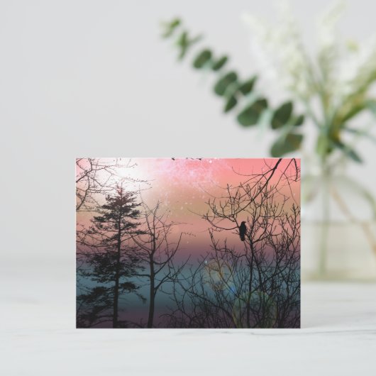 サンセットソロティドゴシックランドスケープファンタジー ポストカード (スタンド正面)