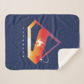 サンセットソーアマンすごいシールド シェルパブランケット (正面(横))