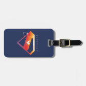 サンセットソーアマンすごいシールド ラゲッジタグ (正面横)