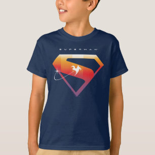 サンセットソーアマンすごいシールド Tシャツ