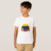 サンセットゾウ Tシャツ (正面フル)