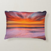 サンセットタマラックビーチ|カルルスバッド、カリフォルニア州 アクセントクッション (裏面)