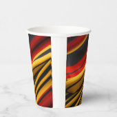 サンセットダイブ紙カップ – トロピカルヒートinすべての口 紙コップ (右)