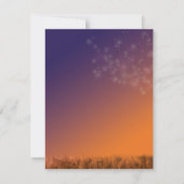 サンセットダンデリ結婚オンズありがとう サンキューカード (裏面)