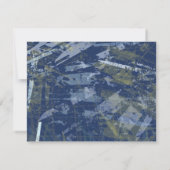 サンセットツリーオブライフバーバルミツワー返信カード 出欠カード (裏面)