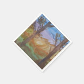 サンセットツリーズ紙 スタンダードカクテルナプキン (角)