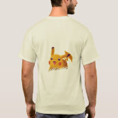 サンセットツリーミニマリストTシャツ Tシャツ (裏面)